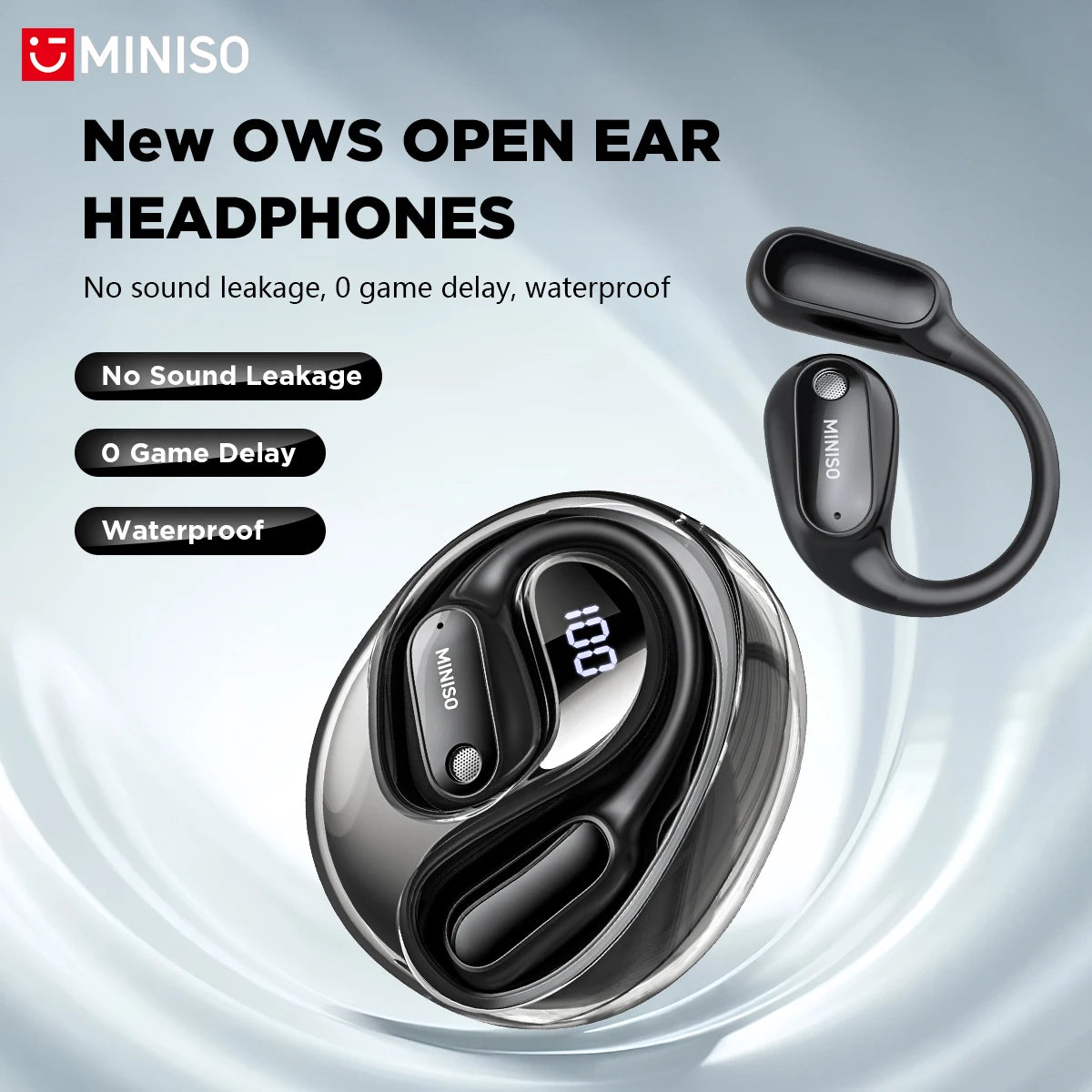 MINISO MS190 OWS Wireless Bluetooth Translation Earbuds