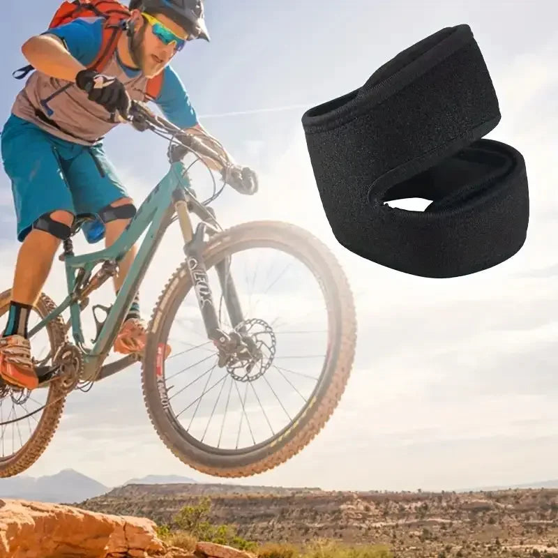 Tcare Sports Knee Pad - Double Patella Support, Open Knee Brace, Tendon Strap, Fit Fitness