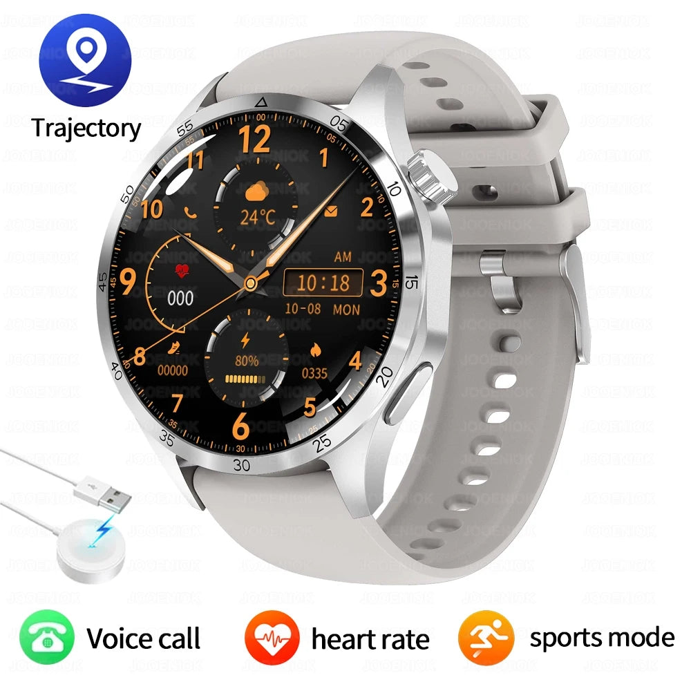 2025 New GT5 PRO Smartwatch Men's Watch 5GPS Motion Track Bluetooth Call IP68 Waterproof AMOLED HD Outdoor Sports Smart Watch