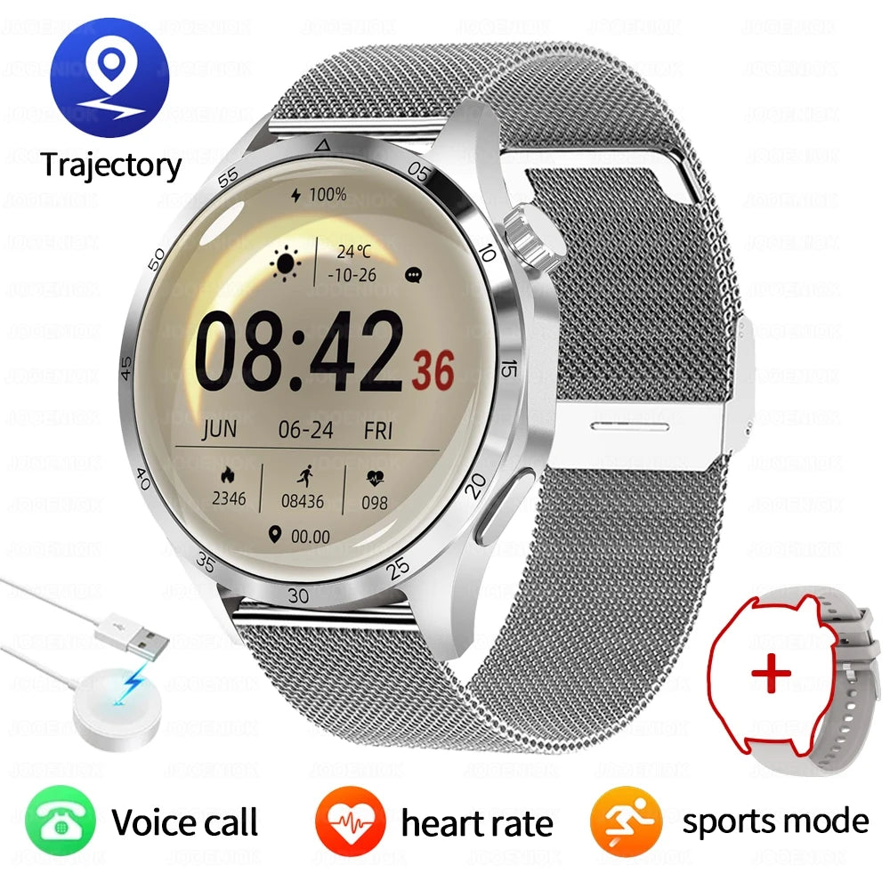 2025 New GT5 PRO Smartwatch Men's Watch 5GPS Motion Track Bluetooth Call IP68 Waterproof AMOLED HD Outdoor Sports Smart Watch