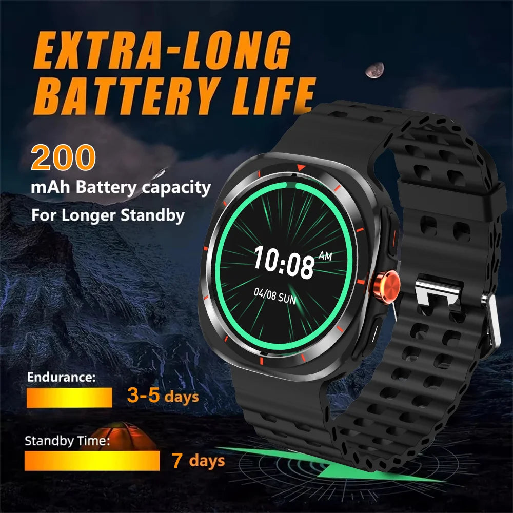 LAXASFIT 2025 AMOLED Smartwatch