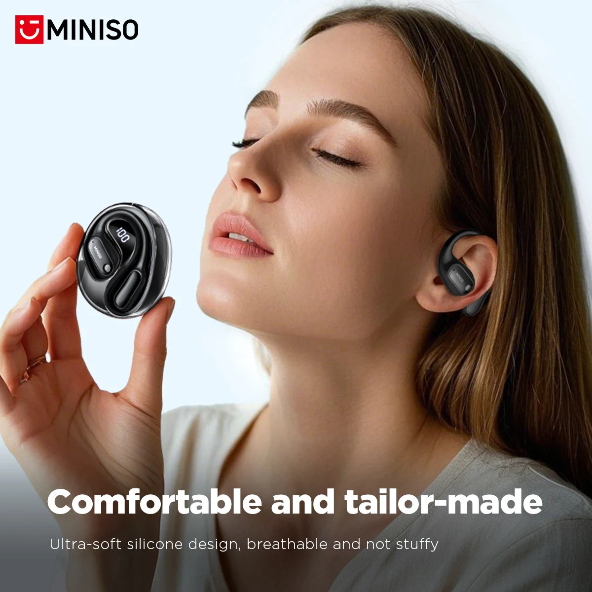 MINISO MS190 OWS Wireless Bluetooth Translation Earbuds